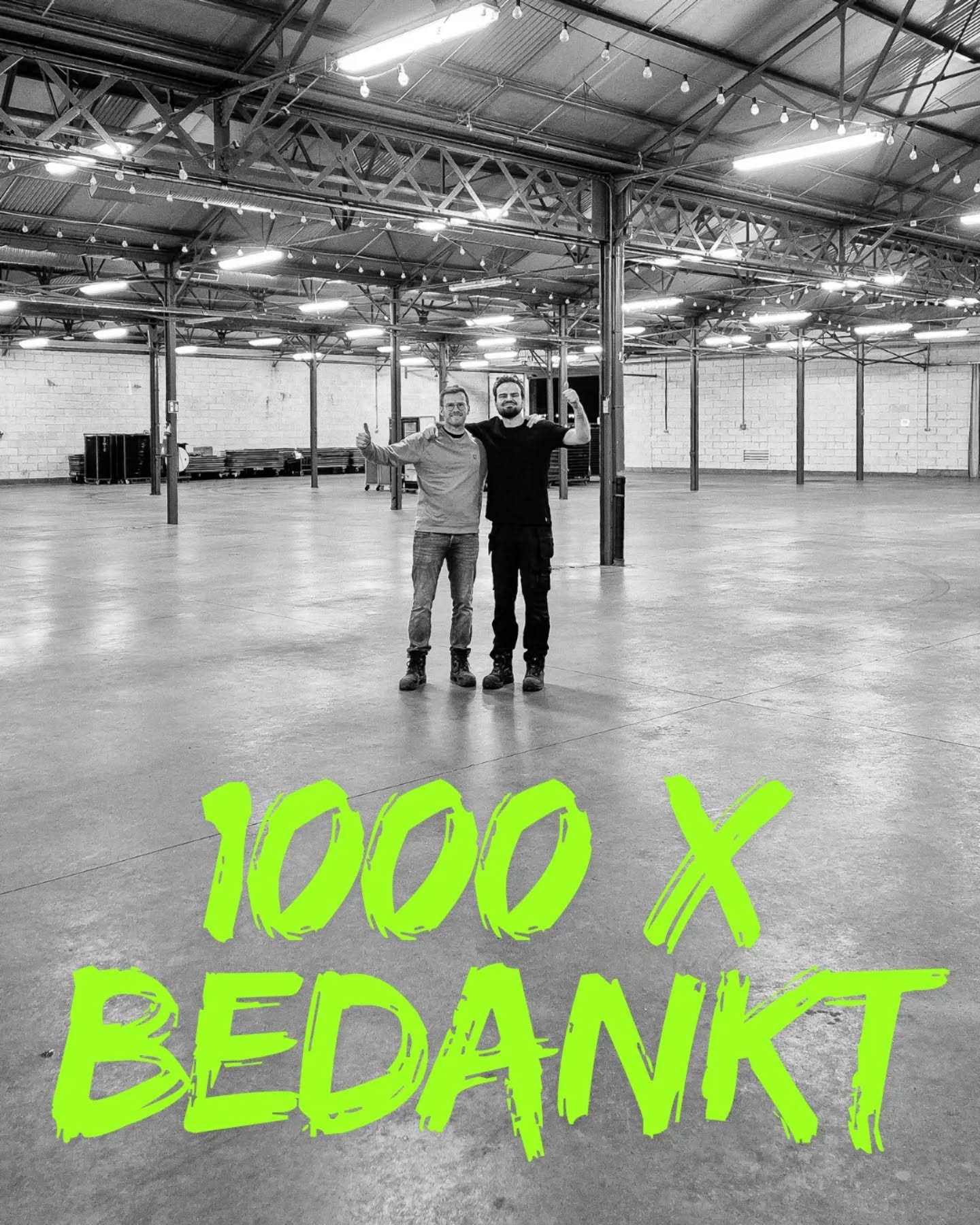 MEER DAN 1000 BEZOEKERS ❤️

Nooit hadden we dit twee maanden geleden durven dromen. Bedankt aan alle bezoekers, exposanten en vrijwilligers. Zonder jullie was dit onmogelijk👏

En nu kijken voor een nieuwe editie in 2027?😉